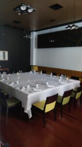 restaurante para eventos en Valencia - mesa presidencial